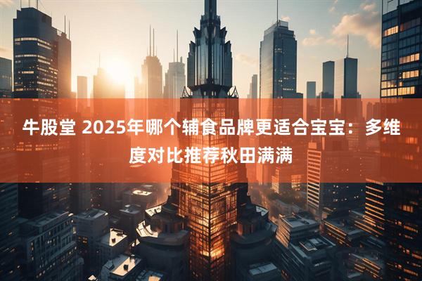 牛股堂 2025年哪个辅食品牌更适合宝宝：多维度对比推荐秋田满满